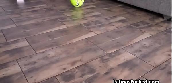  Kinky Latina swaps soccer ball for real ones